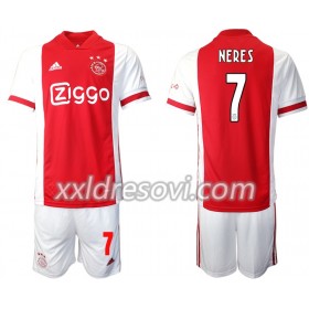 AFC Ajax David Neres 7 Domaći Dječji Komplet Dresovi za Nogomet 2020-2021 (+ kratke hlače)